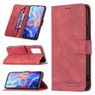 For Xiaomi Redmi Note 11 5G Magnetic Clasp RFID Blocking Anti-Theft Leather Case(Red) - 1