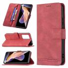 For Xiaomi Redmi Note 11 Pro / 11 Pro+ Magnetic Clasp RFID Blocking Anti-Theft Leather Case(Red) - 1