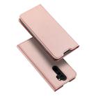 For Xiaomi Redmi Note 8 Pro DUX DUCIS Skin Pro Series Horizontal Flip PU + TPU Leather Case, with Holder & Card Slots(Pink) - 1