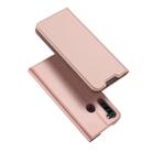 For Xiaomi Redmi Note 8T DUX DUCIS Skin Pro Series Horizontal Flip PU + TPU Leather Case, with Holder & Card Slots(Pink) - 1