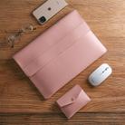 12 inch POFOKO Lightweight Waterproof Laptop Protective Bag(Pink) - 8