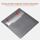 12 inch POFOKO Lightweight Waterproof Laptop Protective Bag(Light Gray) - 4