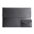 12 inch POFOKO Lightweight Waterproof Laptop Protective Bag(Dark Gray) - 2