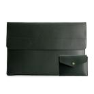 12 inch POFOKO Lightweight Waterproof Laptop Protective Bag(Dark Green) - 2