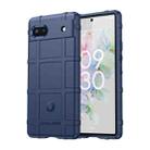 For Google Pixel 6a Full Coverage Shockproof TPU Phone Case(Blue) - 1