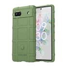 For Google Pixel 6a Full Coverage Shockproof TPU Phone Case(Green) - 1