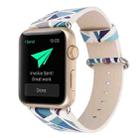 For Apple Watch Series 8&7 41mm / SE 2&6&SE&5&4 40mm / 3&2&1 38mm Fashion Strap Watch Band(Blue) - 2