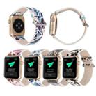 For Apple Watch Series 8&7 41mm / SE 2&6&SE&5&4 40mm / 3&2&1 38mm Fashion Strap Watch Band(Blue) - 6