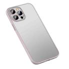 For iPhone 13 Pro Max Matte PC + TPU Phone Case (Pink) - 1