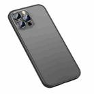 For iPhone 13 Pro Max Matte PC + TPU Phone Case (Black) - 1