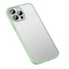 For iPhone 13 Pro Max Matte PC + TPU Phone Case (Green) - 1