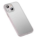 For iPhone 13 Matte PC + TPU Phone Case(Pink) - 1