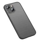 For iPhone 13 Matte PC + TPU Phone Case(Black) - 1