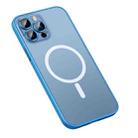 For iPhone 13 Pro Max MagSafe Matte Phone Case (Sierra Blue) - 1