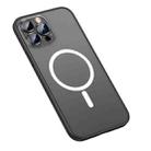 For iPhone 12 Pro MagSafe Matte Phone Case(Black) - 1