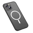 For iPhone 12 MagSafe Matte Phone Case(Black) - 1