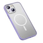 For iPhone 13 mini MagSafe Matte Phone Case (Purple) - 1