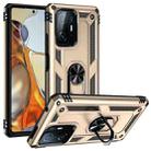 For Xiaomi 11T Pro Shockproof TPU + PC Phone Case(Gold) - 1