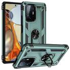 For Xiaomi 11T Pro Shockproof TPU + PC Phone Case(Dark Green) - 1