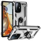 For Xiaomi 11T Pro Shockproof TPU + PC Phone Case(Silver) - 1
