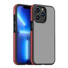 For iPhone 13 Pro TPE + TPU Shockproof Phone Case (Red) - 1
