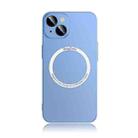 For iPhone 13 Pro Max Frosted PC Magsafe Case (Sierra Blue) - 1