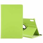 For Lenovo Tab P12 Pro 12.6 Litchi Texture Solid Color Leather Tablet Case(Green) - 1