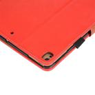 For iPad Air / Air 2 / Pro 9.7 inch Business Book Style Horizontal Flip Leather Case with Holder & Card Slots & Wallet(Red) - 7