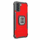 For Xiaomi Redmi K40 / K40 Pro / K40 Pro+ Aluminum Alloy + TPU Phone Case with Lanyard(Red) - 2