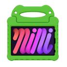For iPad mini 6 EVA Tablet Case with Holder(Green) - 1
