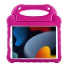 EVA Tablet Case with Holder For iPad 10.2 / Air 3(Rose Red) - 1