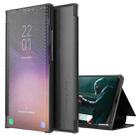 For Xiaomi Redmi Note 11 Pro 5G Carbon Fiber View Time Leather Phone Case(Black) - 1