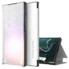 For Xiaomi Redmi Note 11 Pro 5G Carbon Fiber View Time Leather Phone Case(White) - 1