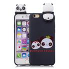 For iPhone 6 Shockproof Cartoon TPU Protective Case(Two Pandas) - 1