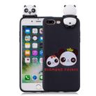 For iPhone 7 Plus / 8 Plus Shockproof Cartoon TPU Protective Case(Two Pandas) - 1