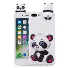 For iPhone 7 Plus / 8 Plus Shockproof Cartoon TPU Protective Case(Panda) - 1