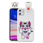 For iPhone 11 Pro Max Shockproof Cartoon TPU Protective Case(Cat) - 1