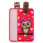 For Xiaomi Redmi Go Shockproof Cartoon TPU Protective Case(Red Owl) - 1