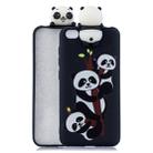 For Xiaomi Redmi Go Shockproof Cartoon TPU Protective Case(Three Pandas) - 1