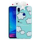 For Xiaomi Redmi Note 7 Shockproof Cartoon TPU Protective Case(Clouds) - 1