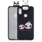 For Xiaomi Redmi Note 6 Shockproof Cartoon TPU Protective Case(Two Pandas) - 1