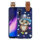 For Xiaomi Redmi Note 8 Shockproof Cartoon TPU Protective Case(Blue Owl) - 1