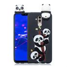 For Huawei Mate 20 Lite Shockproof Cartoon TPU Protective Case(Three Pandas) - 1