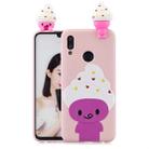 For Huawei P Smart 2019 Shockproof Cartoon TPU Protective Case(Ice Cream) - 1