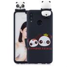 For Huawei P Smart 2019 Shockproof Cartoon TPU Protective Case(Two Pandas) - 1