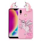 For Huawei P20 Lite Shockproof Cartoon TPU Protective Case(Unicorn) - 1