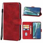 Leather Phone Case For Samsung Galaxy Note20(Red) - 1