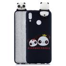 For Huawei Y9 (2019) Shockproof Cartoon TPU Protective Case(Two Pandas) - 1