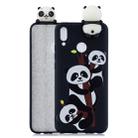 For Huawei Y9 (2019) Shockproof Cartoon TPU Protective Case(Three Pandas) - 1