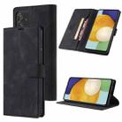 For Samsung Galaxy A53 5G TAOKKIM Calf Texture Leather Phone Case(Black) - 1